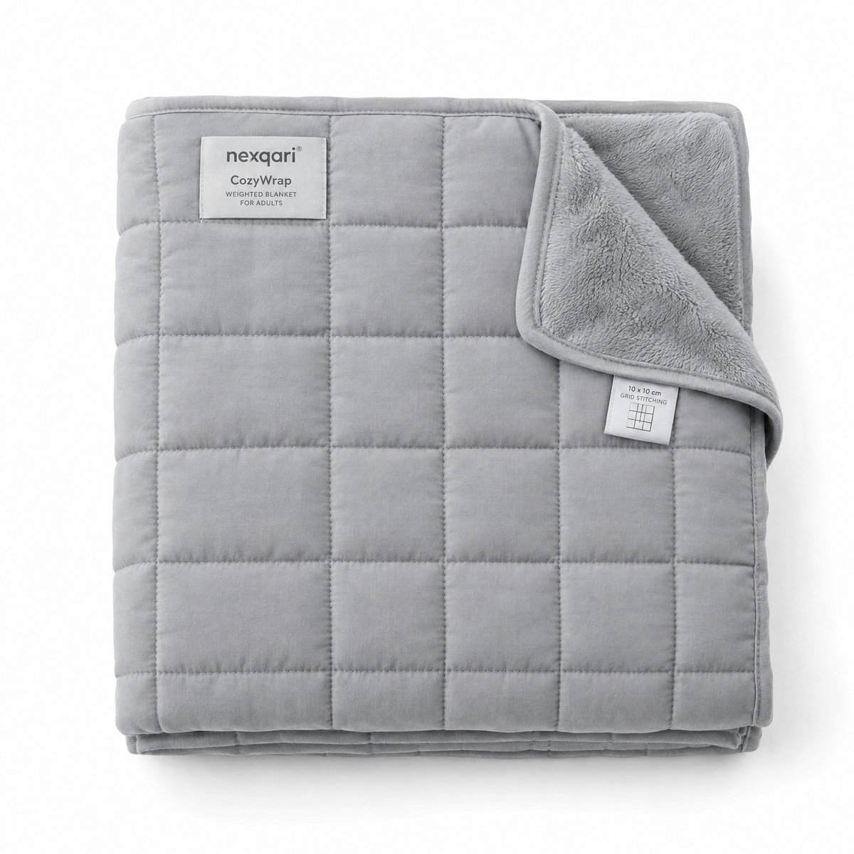 Nexqari™ CozyWrap Weighted Blanket for Adults (12 lbs)