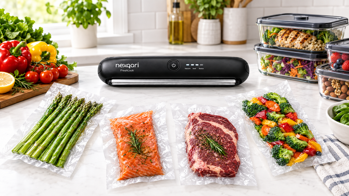 Nexqari™ FreshLock Vacuum Food Sealer