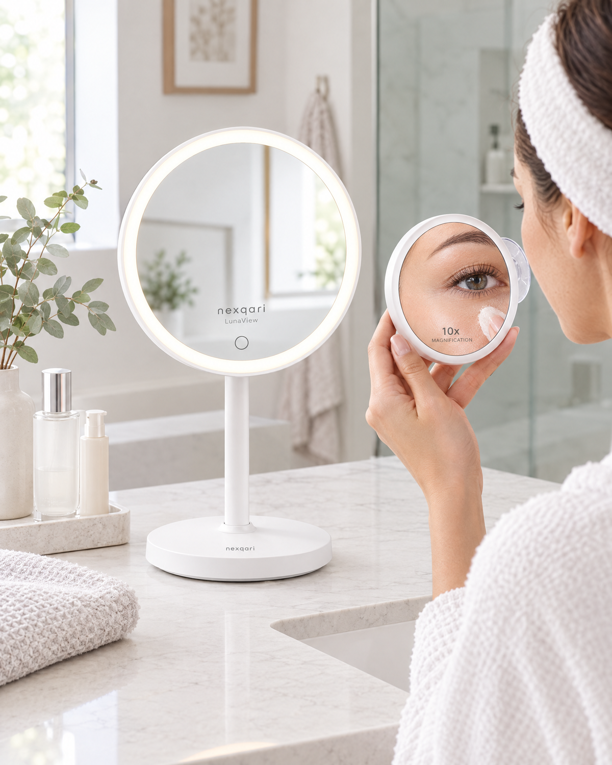 Nexqari™ LunaView LED Vanity Mirror