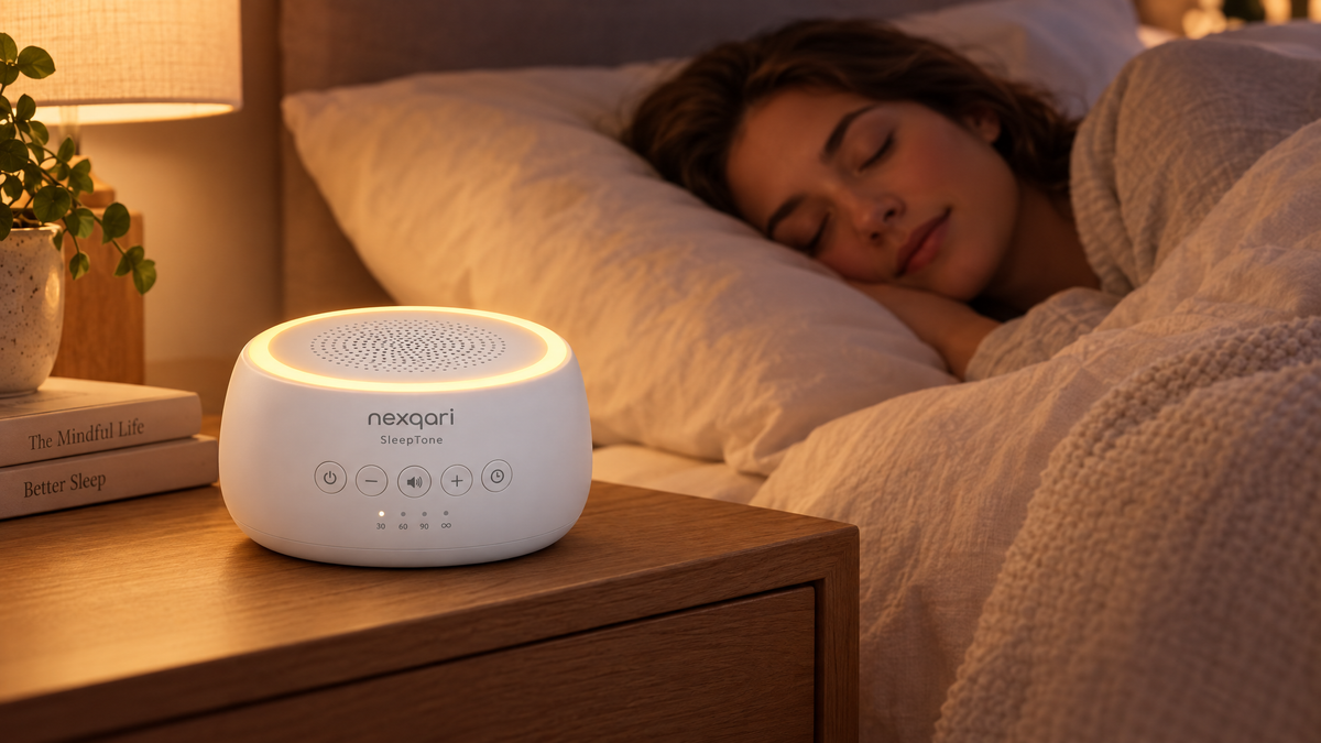 Nexqari™ SleepTone White Noise Sound Machine