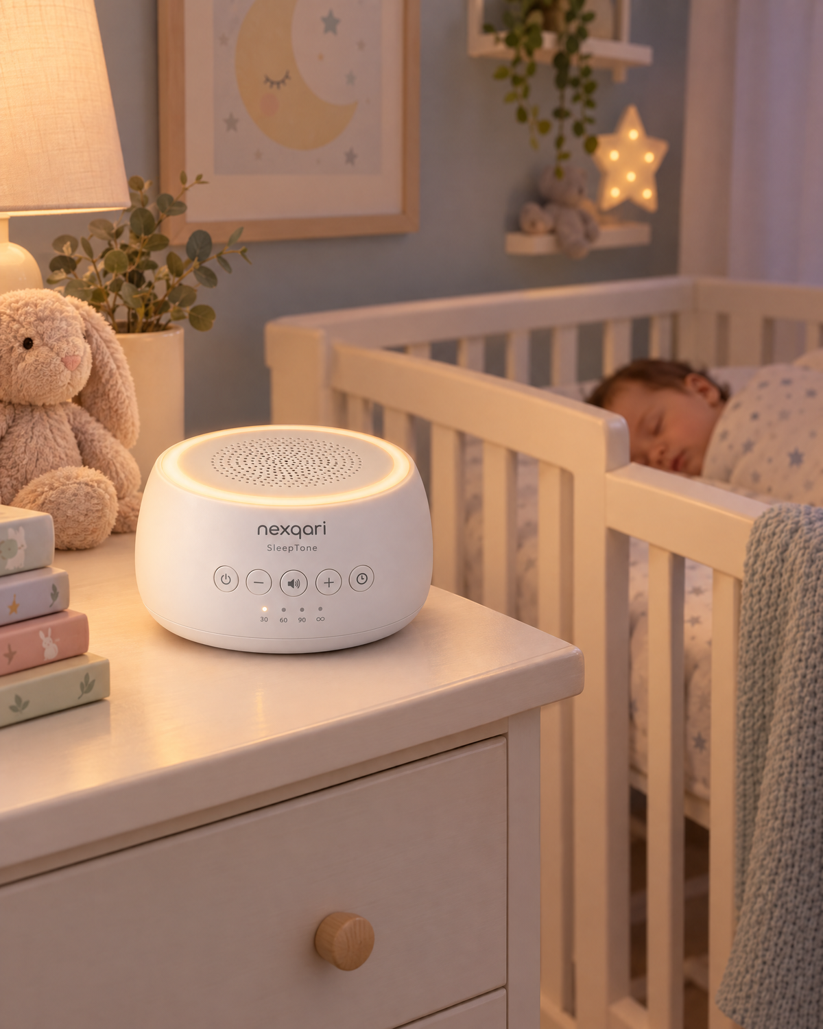 Nexqari™ SleepTone White Noise Sound Machine
