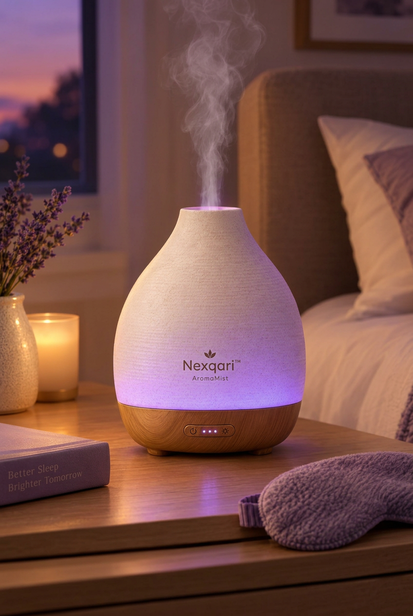 Nexqari™ 香薰机卧室场景图