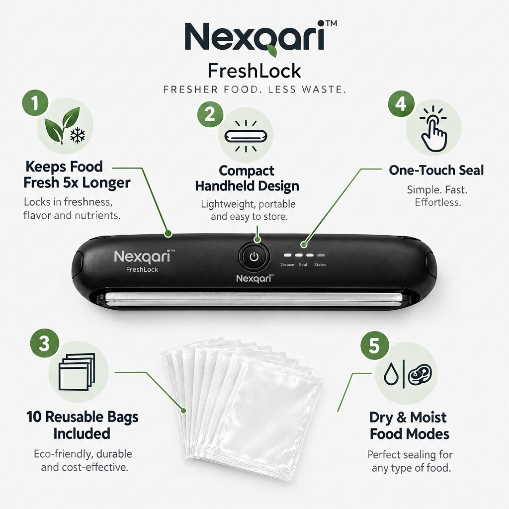 Nexqari™ 真空封口机特点图