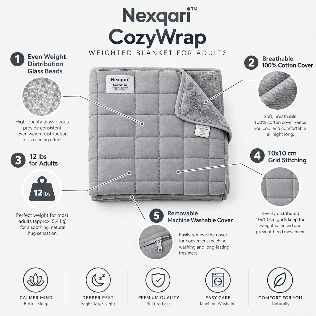 Nexqari™ 加重毯特点图